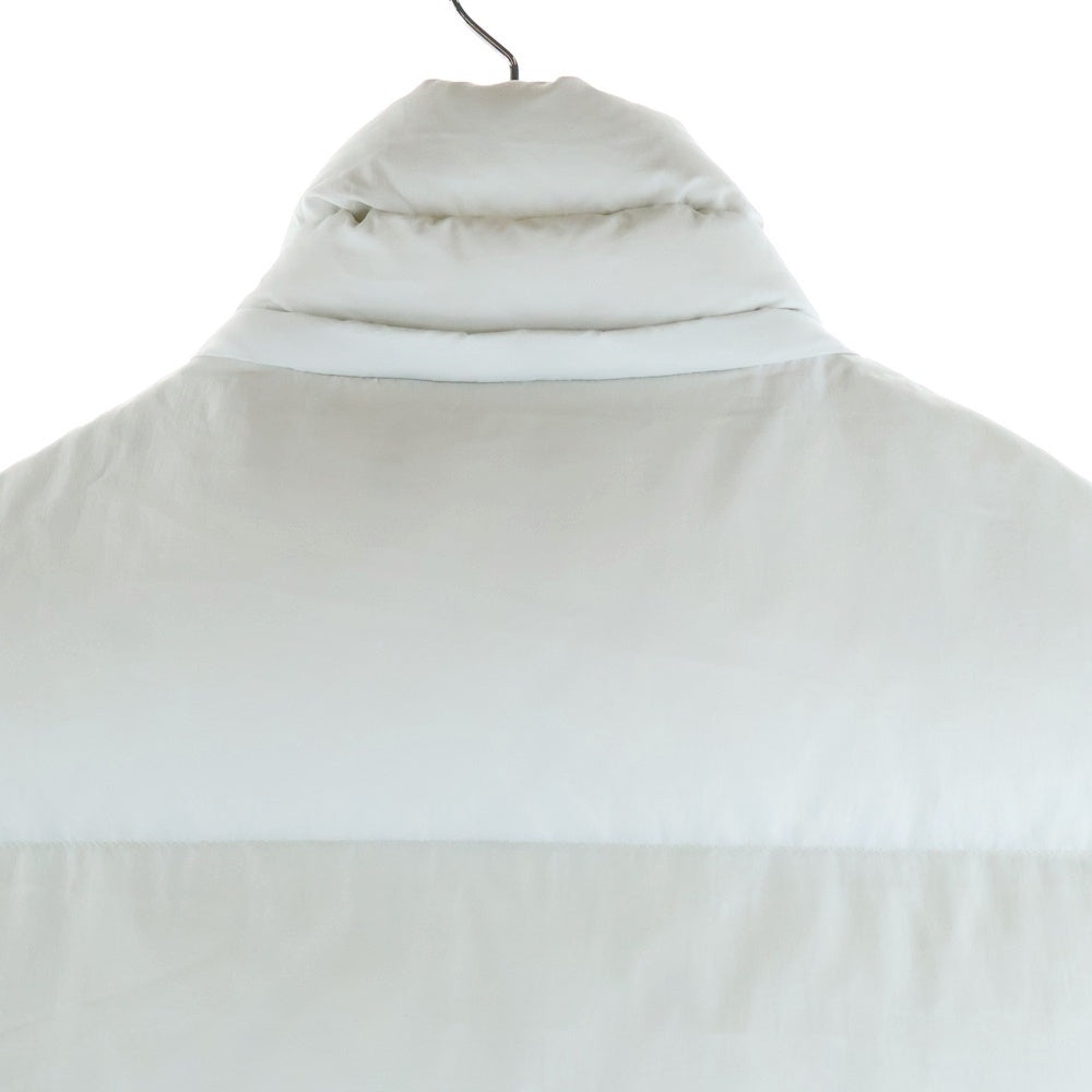 DIESEL(ディーゼル) W-ROLFYS-SL Dロゴパッチ ジップアップ ダウンベスト ライトグレー A10602