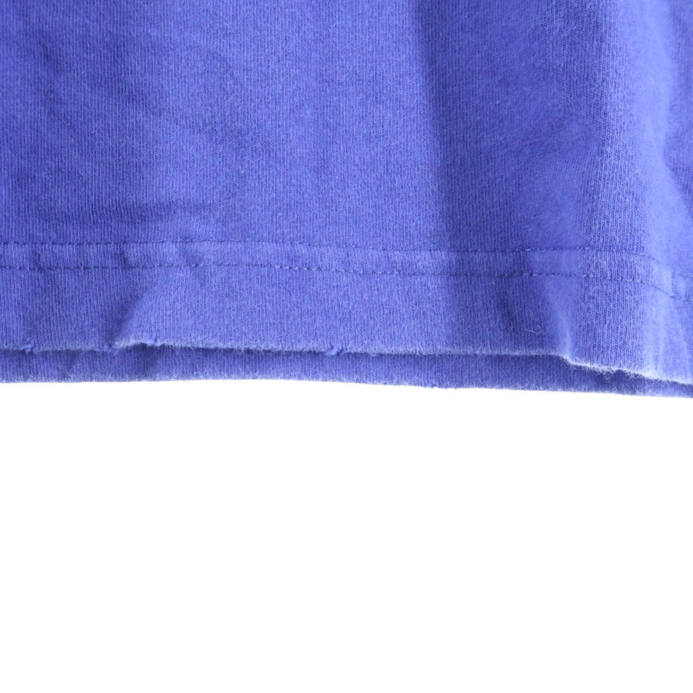 BALENCIAGA(バレンシアガ) 22AW Handwritten Campaign Logo T-Shirt ハンドライティング キャンペーンロゴ クルーネック 半袖Tシャツ カットソー ブルー 641675 TNVE7