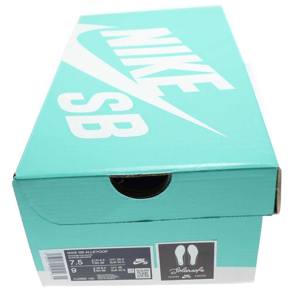 NIKE SB(ナイキエスビー) ALLEYOOP アリウープ ローカットスニーカー ホワイト/グレー US7.5/25.5cm CJ0882-100