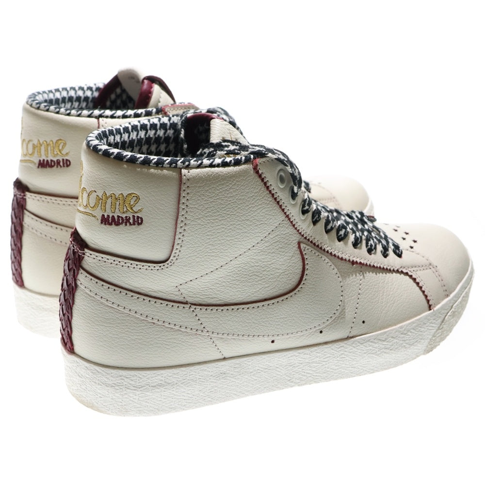 NIKE SB(ナイキエスビー) ×WELCOME SKATEBOARDING SB BLAZER MID ウェルカム スケートボーディング エスビー ブレーザー ミッドカットスニーカー US8.5/26.5cm FQ0795-100