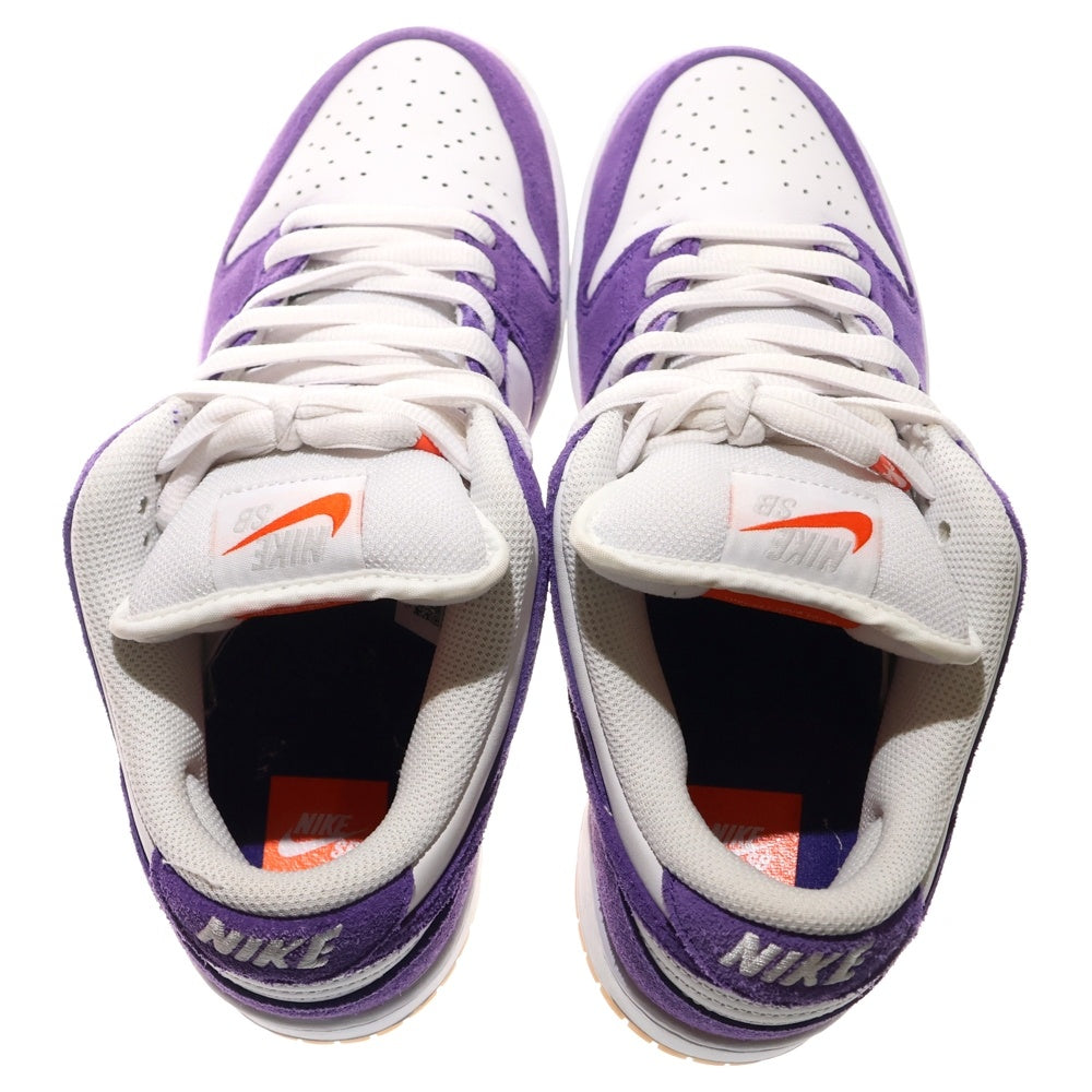 NIKE SB(ナイキエスビー) SB DUNK LOW PRO ISO ORANGE LABEL COURT PURPLE GUM エスビー ダンク プロ オレンジ レーベル コート パープル ガム ローカットスニーカー DV5464-500