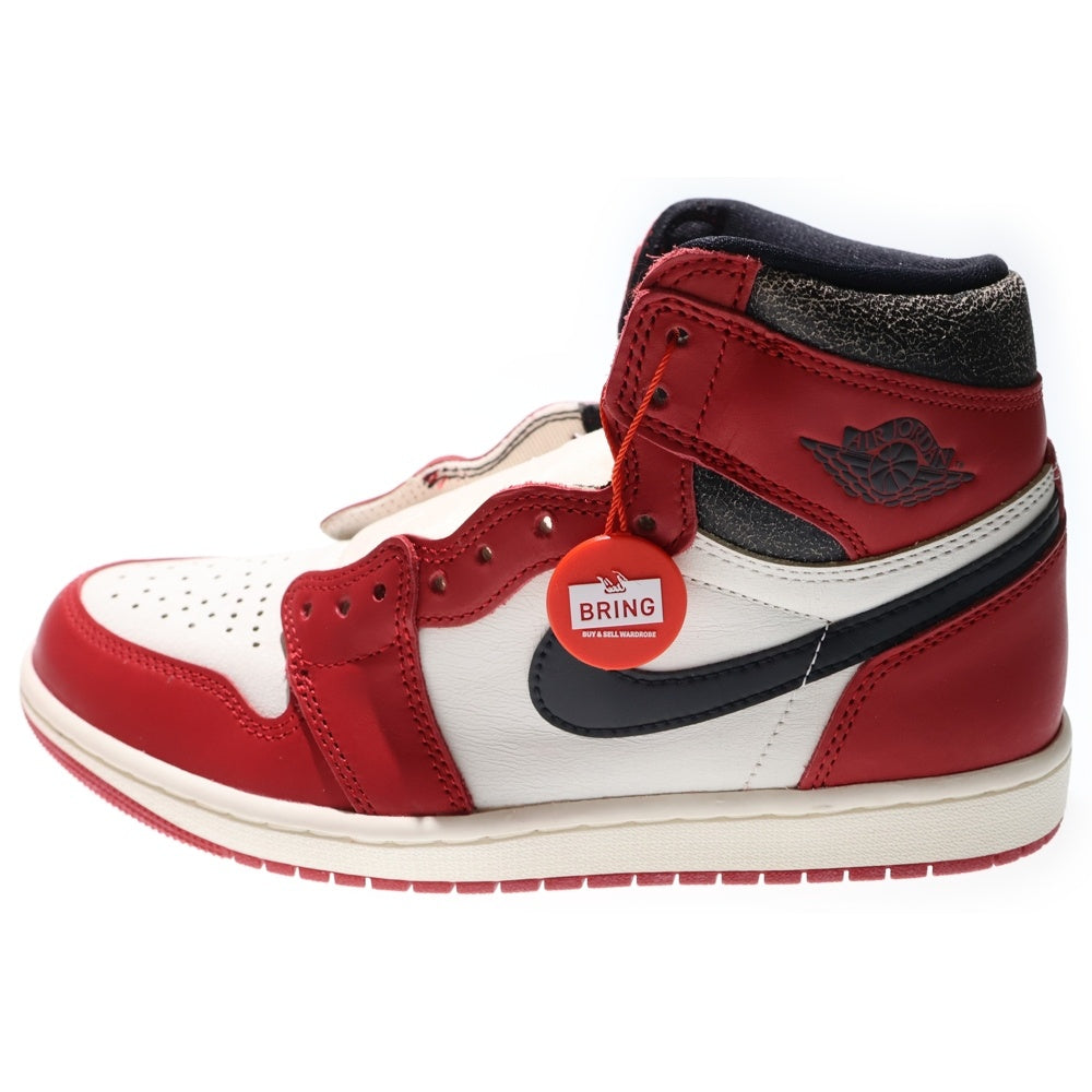 NIKE(ナイキ) AIR JORDAN 1 HIGH OG LOST&FOUND CHICAGO エア ジョーダン 1 オージー ロストアンドファウンド シカゴ ローカットスニーカー US8.5/26.5cm DZ4585-612