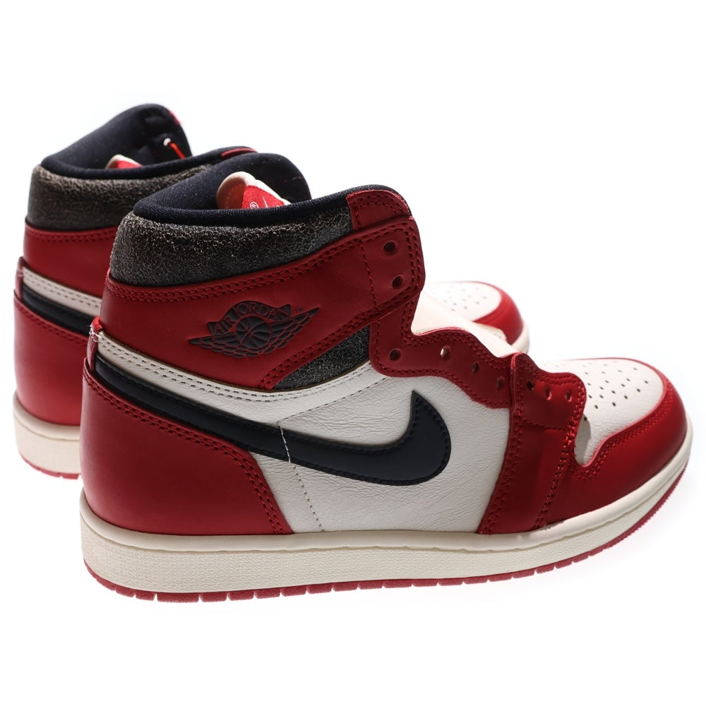 NIKE(ナイキ) AIR JORDAN 1 HIGH OG LOST&FOUND CHICAGO エア ジョーダン 1 オージー ロストアンドファウンド シカゴ ローカットスニーカー US8.5/26.5cm DZ4585-612