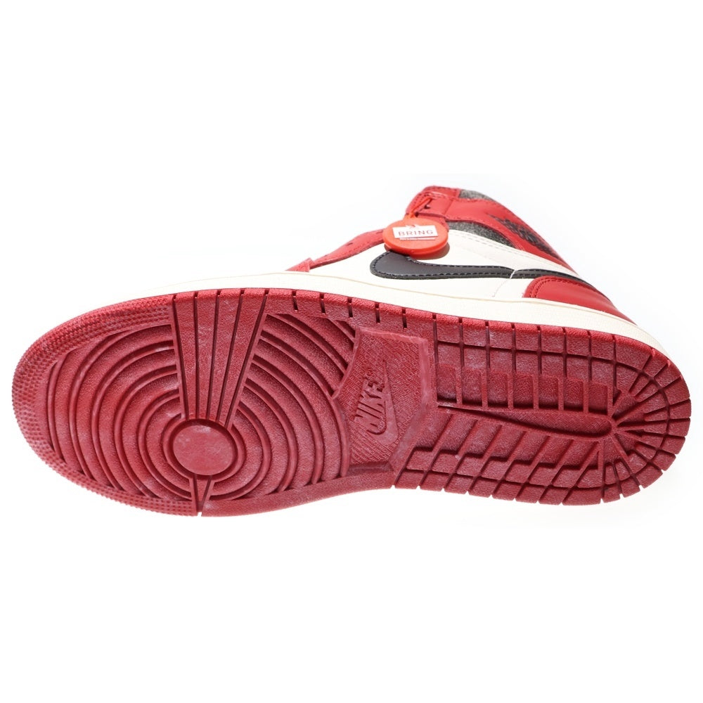 NIKE(ナイキ) AIR JORDAN 1 HIGH OG LOST&FOUND CHICAGO エア ジョーダン 1 オージー ロストアンドファウンド シカゴ ローカットスニーカー US8.5/26.5cm DZ4585-612