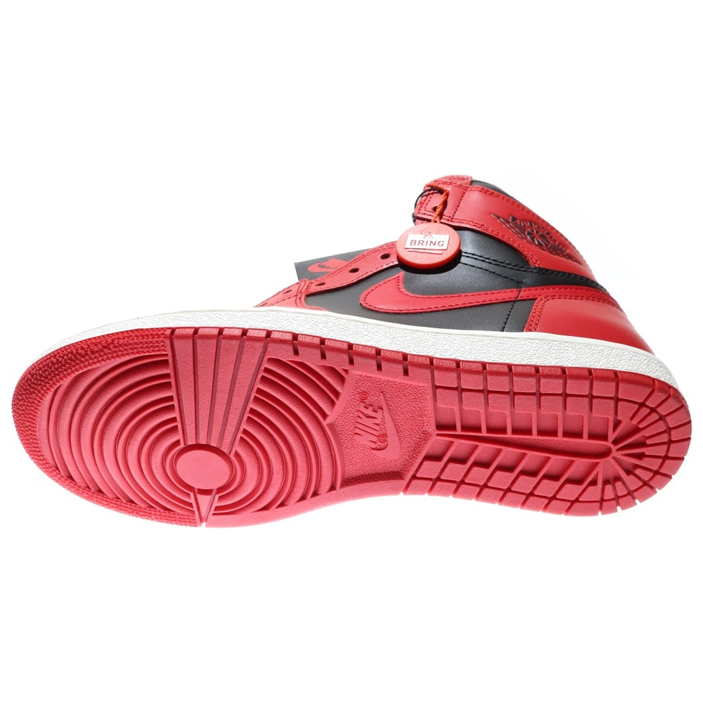 NIKE(ナイキ) AIR JORDAN 1 HI 85 VARSITY RED エア ジョーダン 1 バーシティ レッド ハイカットスニーカー ブラック/レッド US7.5/26.5cm BQ4422-600