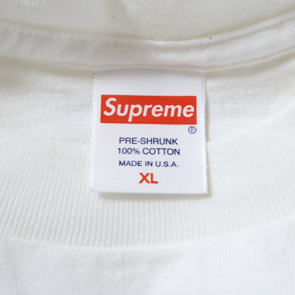 SUPREME(シュプリーム) 20AW Nuova York Tee ヌオバ ヨーク クルーネック半袖Tシャツ カットソー ホワイト