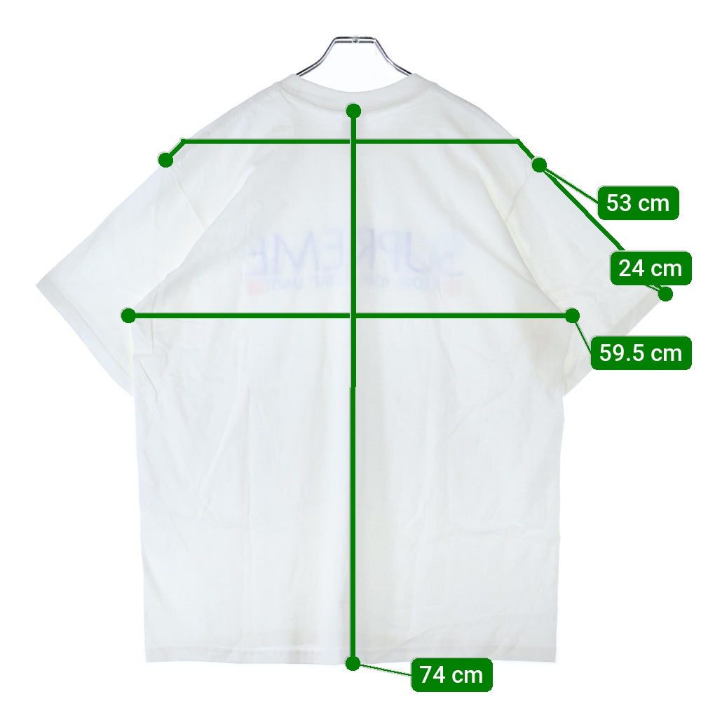 SUPREME(シュプリーム) 20AW Nuova York Tee ヌオバ ヨーク クルーネック半袖Tシャツ カットソー ホワイト