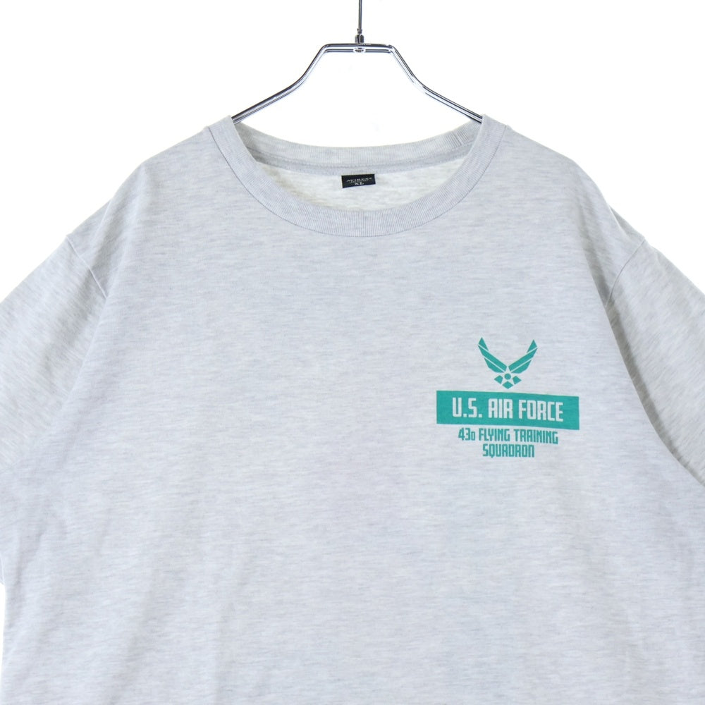 AVIREX(アヴィレックス) AIM HIGH T-SHIRT アイム ハイ クルーネック半袖Tシャツ カットソー グレー 6113297
