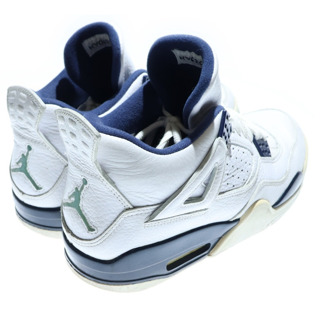 NIKE(ナイキ) 【観賞用2014年】AIR JORDAN 4 RETRO COLUMBIA エアジョーダン レトロ コロンビア ハイカットスニーカー ホワイト US9.5/27.5cm 314254-107