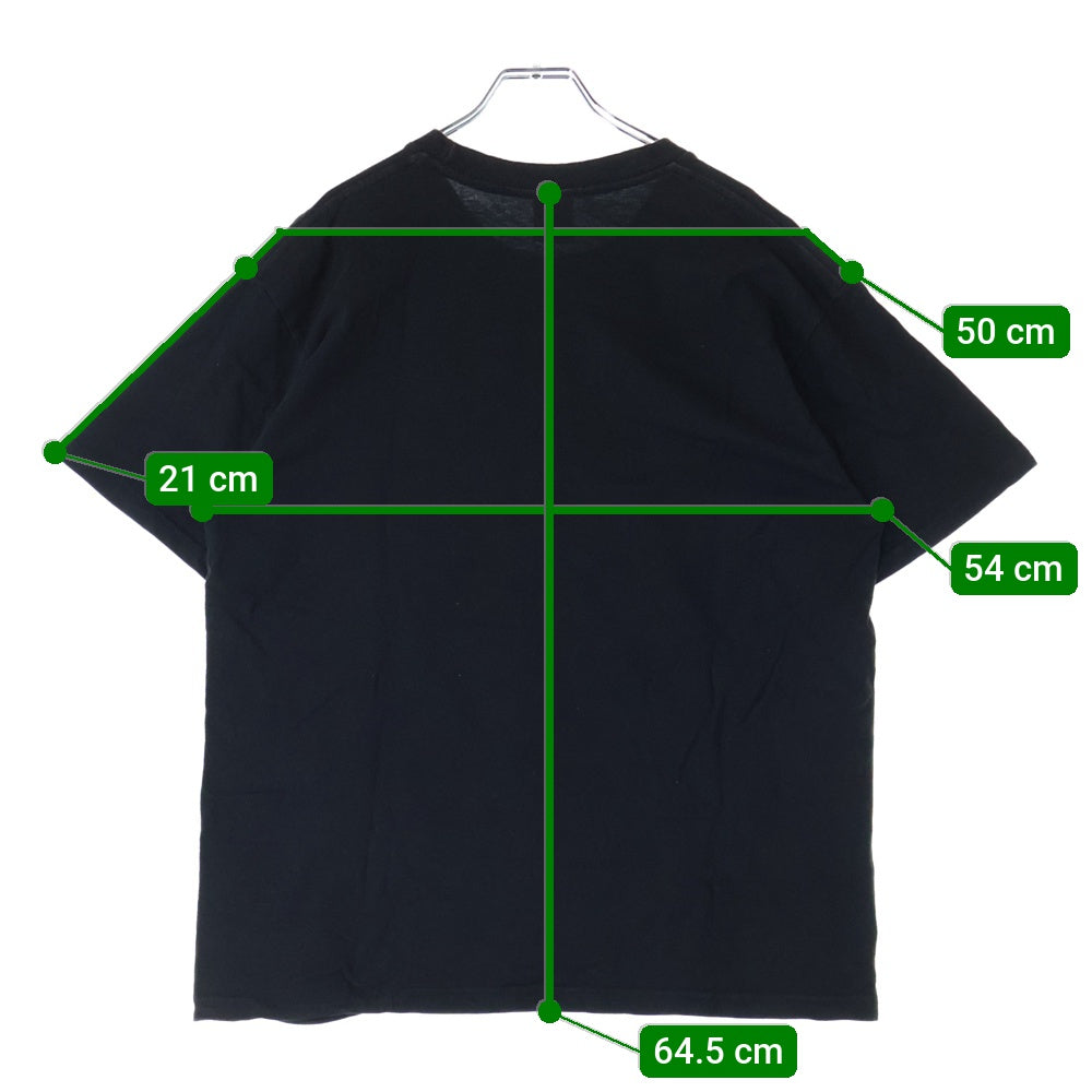 SUPREME(シュプリーム) 18AW Cat in the Hat Tee キャットインザハット イラストプリント クルーネック半袖Tシャツ カットソー ブラック