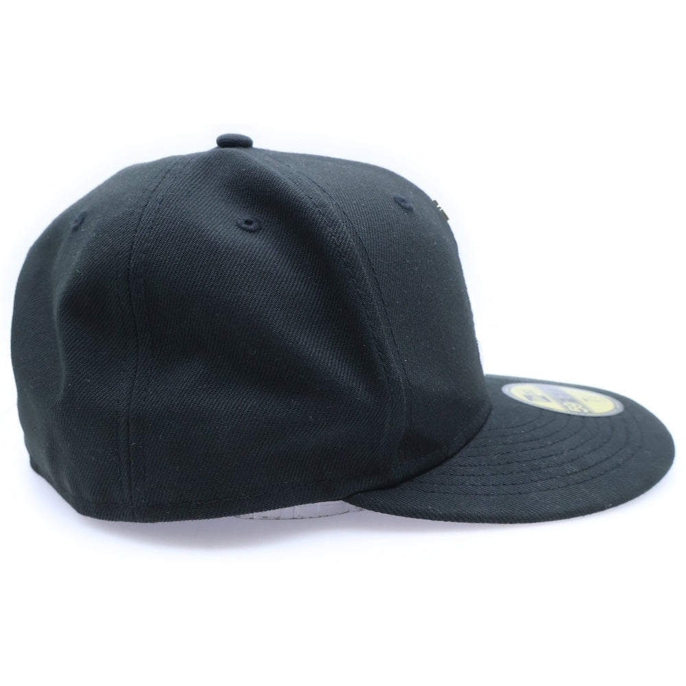 SUPREME(シュプリーム) 24SS ×NEW ERA Gold Cross S Logo Cap ニューエラ ゴールド クロス エスロゴデザイン ベースボールキャップ ブラック