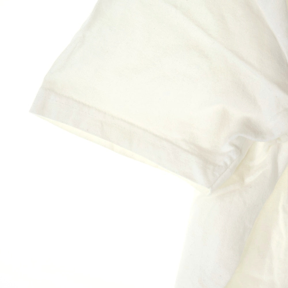 SUPREME(シュプリーム) 20AW ×YOHJI YAMAMOTO Logo Tee ヨウジヤマモト フロントロゴデザイン クルーネック カットソー 半袖Tシャツ ホワイト