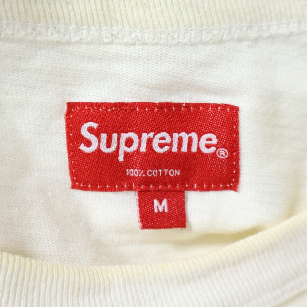 SUPREME(シュプリーム) 19SS Cloud Arc Tee クラウドアーチ フロントロゴデザイン クルーネック カットソー 半袖Tシャツ ホワイト