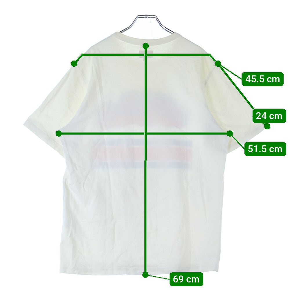 SUPREME(シュプリーム) 19SS Cloud Arc Tee クラウドアーチ フロントロゴデザイン クルーネック カットソー 半袖Tシャツ ホワイト