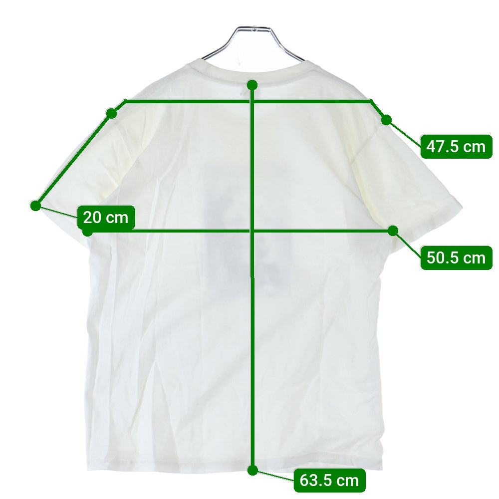 SUPREME(シュプリーム) 18AW Remember Tee フロントロゴデザイン クルーネック カットソー 半袖Tシャツ ホワイト