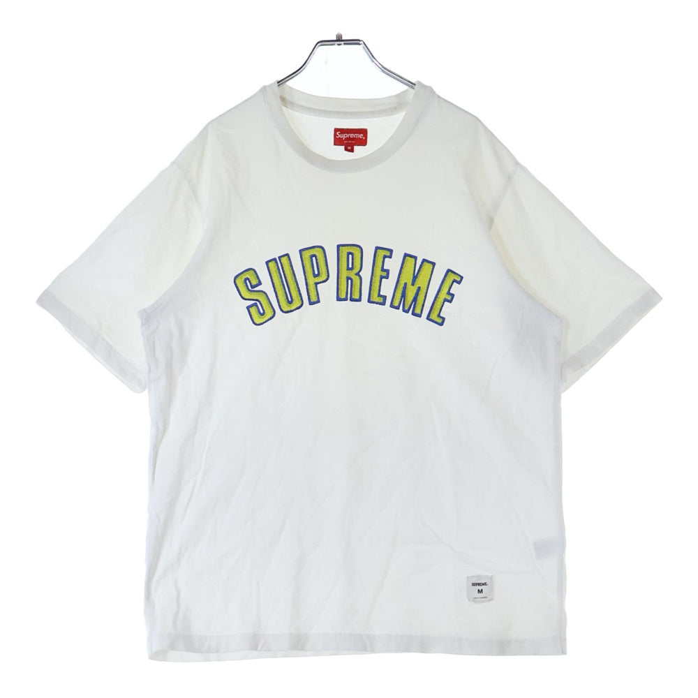 SUPREME(シュプリーム) 18AW Printed ARC S/S Tee プリントデザイン アーチロゴ クルーネック カットソー 半袖Tシャツ ホワイト