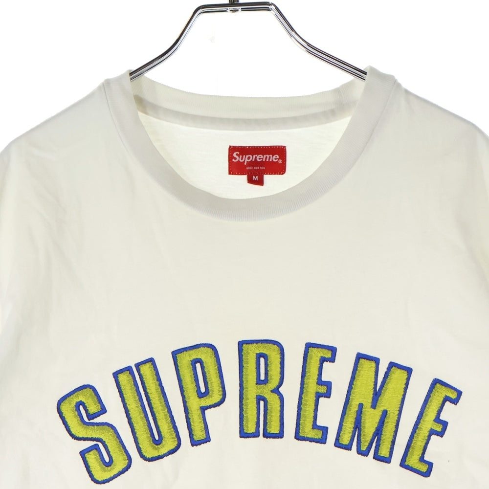 SUPREME(シュプリーム) 18AW Printed ARC S/S Tee プリントデザイン アーチロゴ クルーネック カットソー 半袖Tシャツ ホワイト