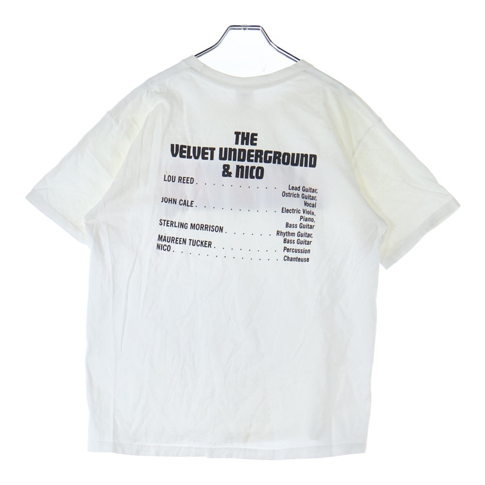 SUPREME(シュプリーム) 19AW The Velvet Underground &Nico Tee ザ ヴェルヴェット アンダーグラウンド アンド ニコ フロントフォトプリント クルーネック カットソー 半袖Tシャツ