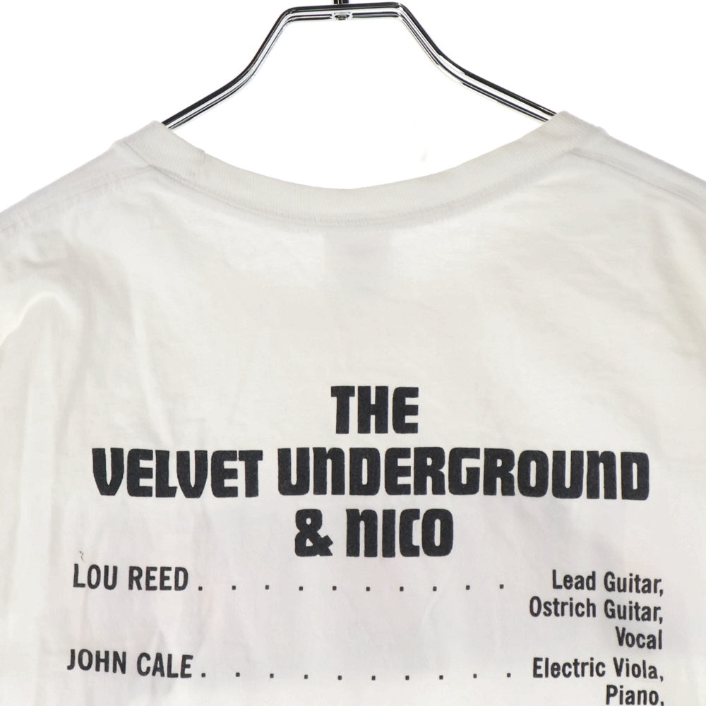 SUPREME(シュプリーム) 19AW The Velvet Underground &Nico Tee ザ ヴェルヴェット アンダーグラウンド アンド ニコ フロントフォトプリント クルーネック カットソー 半袖Tシャツ