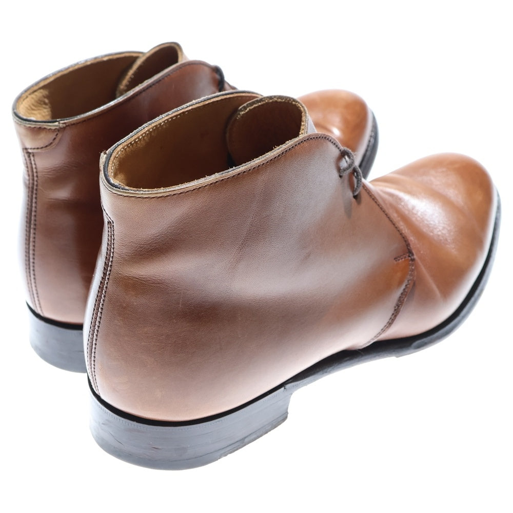 JOSEPH CHEANEY&SONS(ジョセフ チーニー アンドサンズ) UK製 レザー レースアップ チャッカブーツ ブラウン レディース