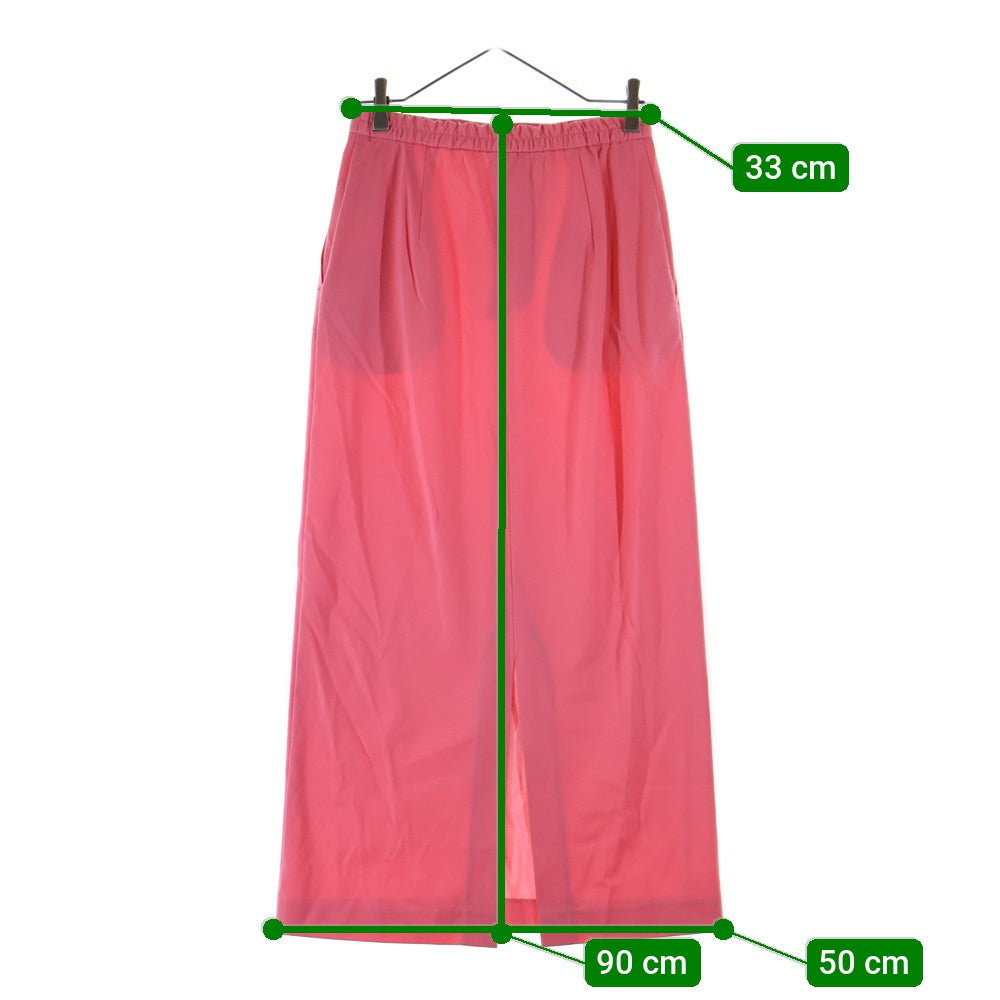 NO BRAND(ノーブランド) LE PHIL ル フィル コンパクトポンチ ロングスカート レディース ピンク 534-3220320