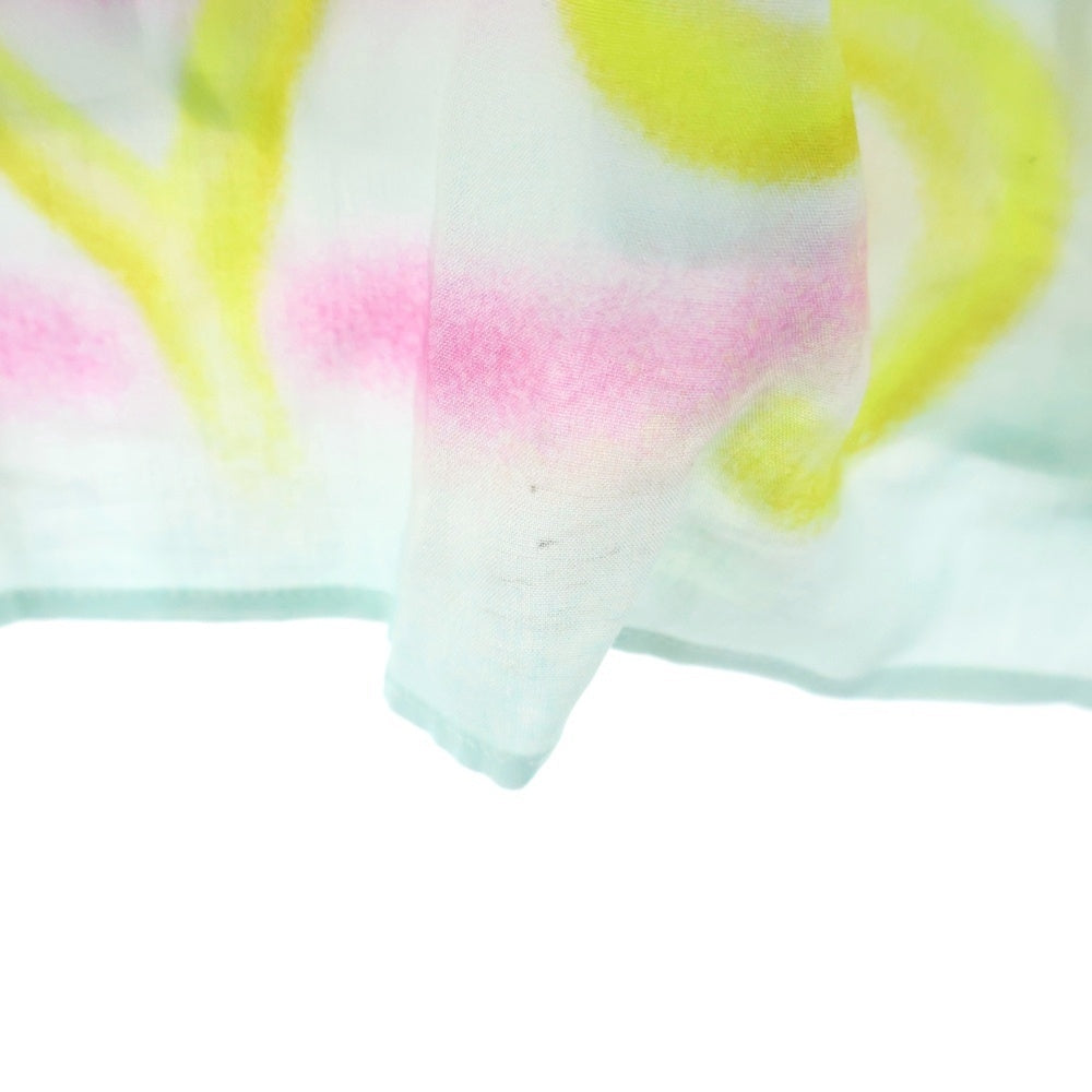 CELINE(セリーヌ) 22SS ×MARCELO LANVIN マルセロランバン 総柄 レーヨン オープンカラー 半袖シャツ マルチカラー 2C517357Q