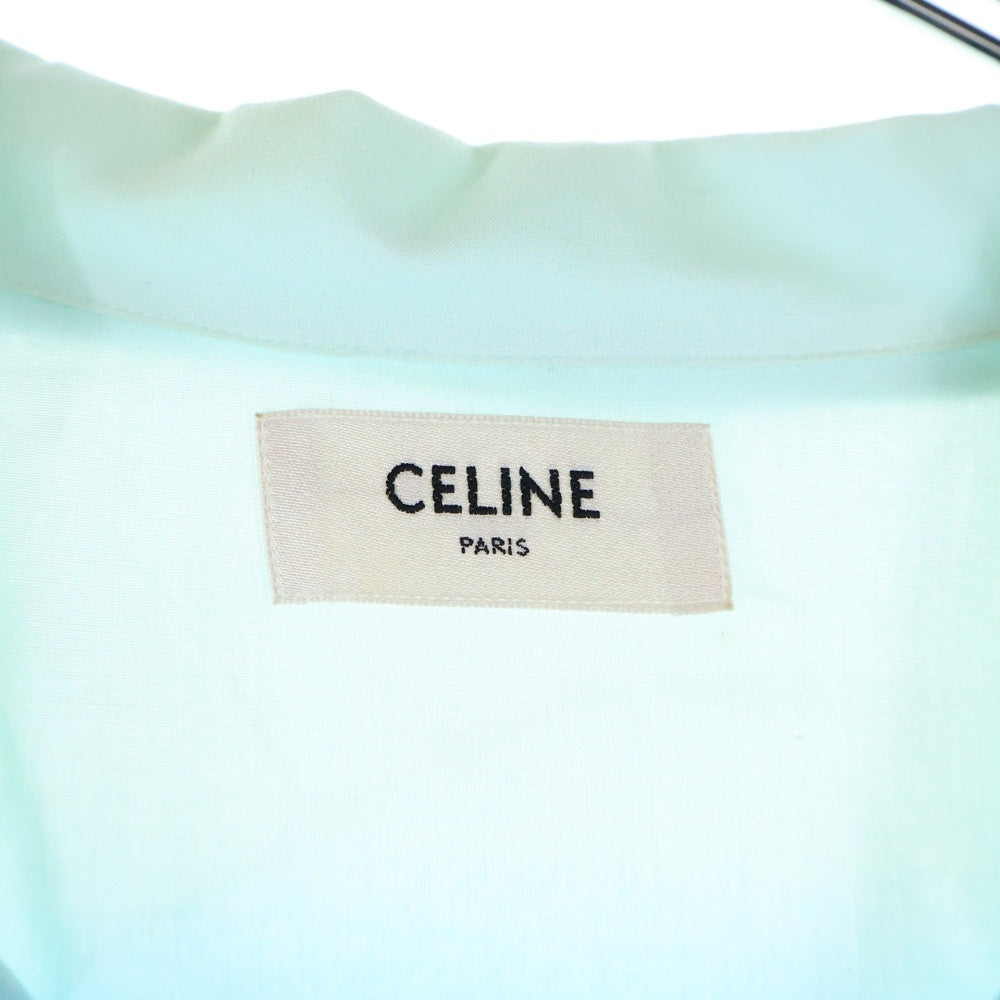 CELINE(セリーヌ) 22SS ×MARCELO LANVIN マルセロランバン 総柄 レーヨン オープンカラー 半袖シャツ マルチカラー 2C517357Q