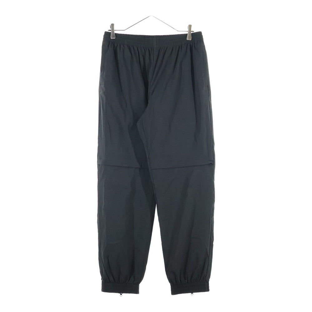 NONSAPIENS(ノンサピエンス) NONSAPIENS ノンサピエンス ドローストリング ナイロン イージーパンツ ブラック