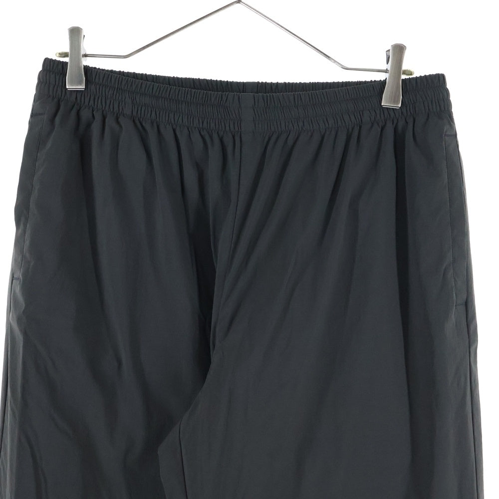 NONSAPIENS(ノンサピエンス) NONSAPIENS ノンサピエンス ドローストリング ナイロン イージーパンツ ブラック