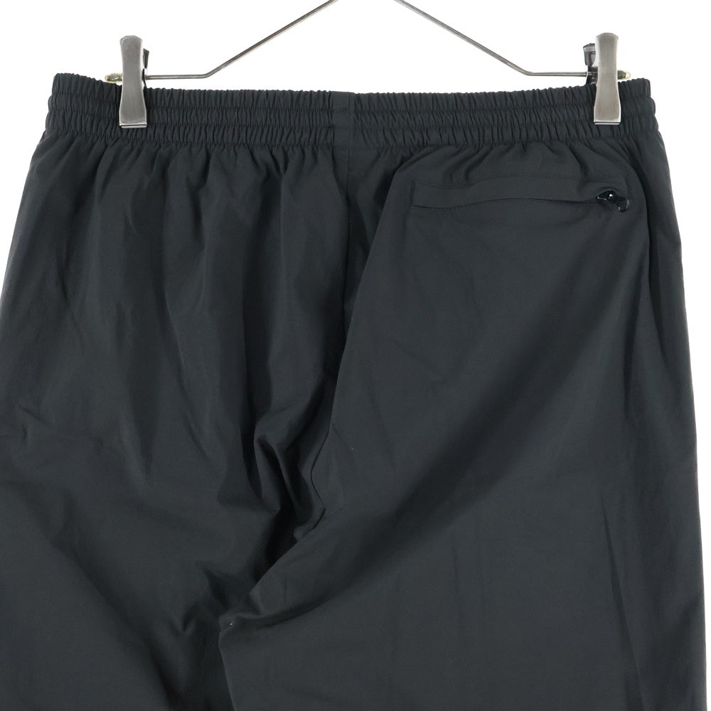 NONSAPIENS(ノンサピエンス) NONSAPIENS ノンサピエンス ドローストリング ナイロン イージーパンツ ブラック