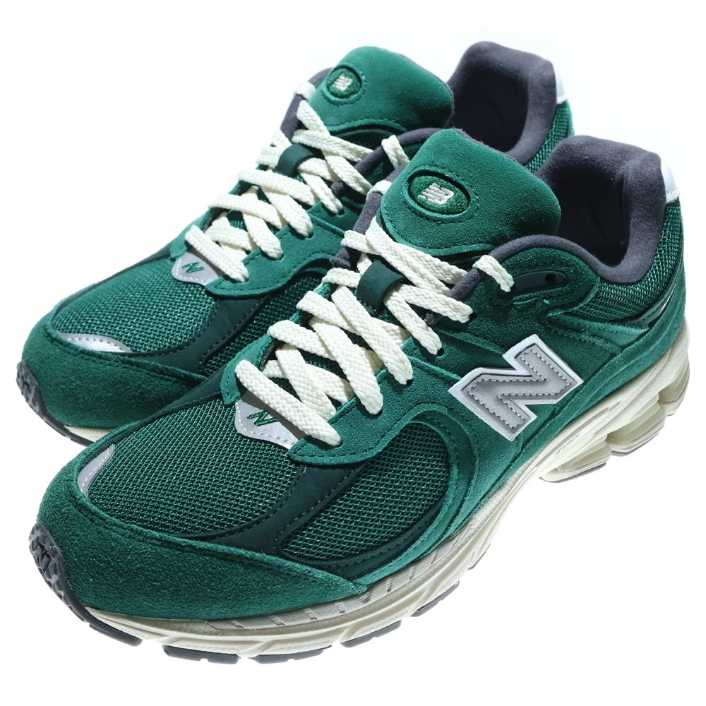 New Balance(ニューバランス) M2002RHB スウェード ローカットスニーカー グリーン US9.5/27.5cm