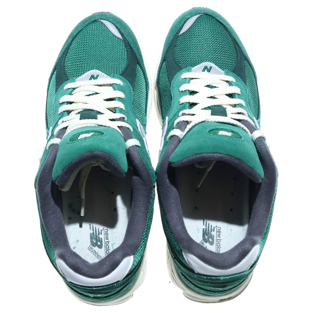 New Balance(ニューバランス) M2002RHB スウェード ローカットスニーカー グリーン US9.5/27.5cm