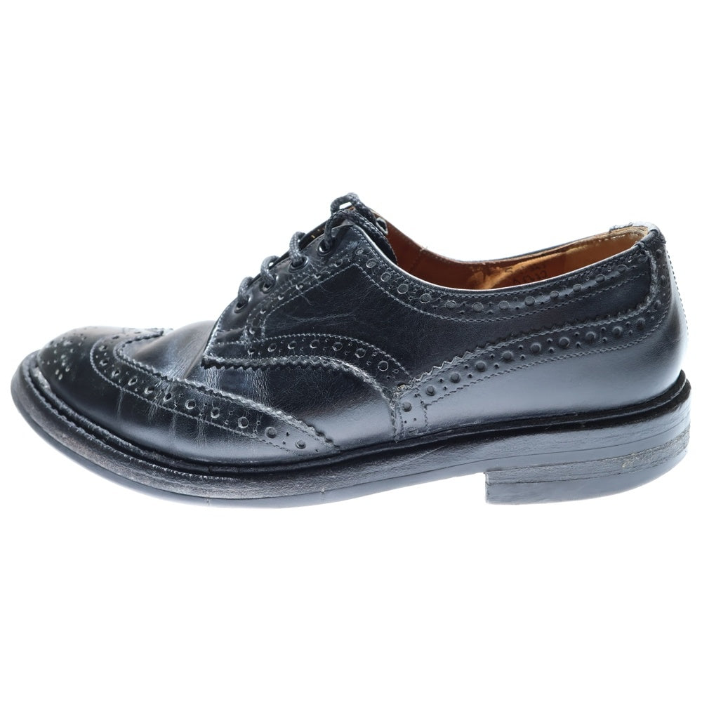 Tricker's(トリッカーズ) M5633 BOURTON バートン ウィングチップ レザーシューズ ブラック