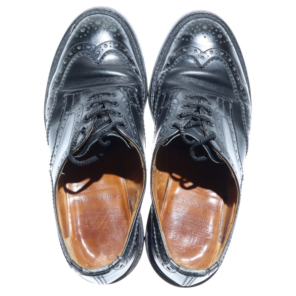 Tricker's(トリッカーズ) M5633 BOURTON バートン ウィングチップ レザーシューズ ブラック