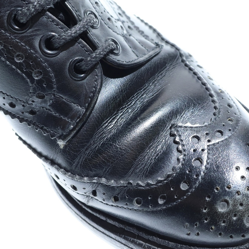Tricker's(トリッカーズ) M5633 BOURTON バートン ウィングチップ レザーシューズ ブラック