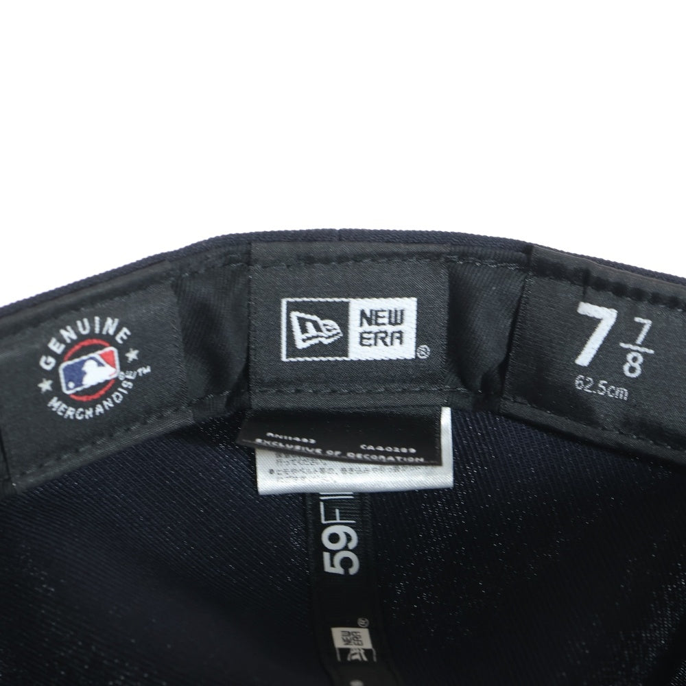 NEW ERA(ニューエラ) ONSPOTZ 別注 59FIFTY NEW YORK YANKEES ニューヨークヤンキース キャップ 帽子 ネイビー