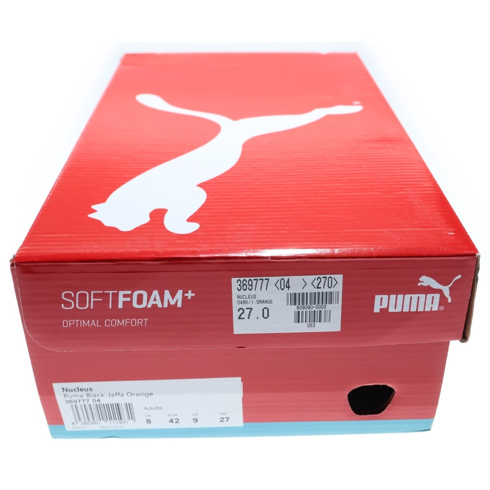PUMA(プーマ) NUCLEUS ニュークリアス ローカットスニーカー ブラック/オレンジ SU9/27cm 369777-04