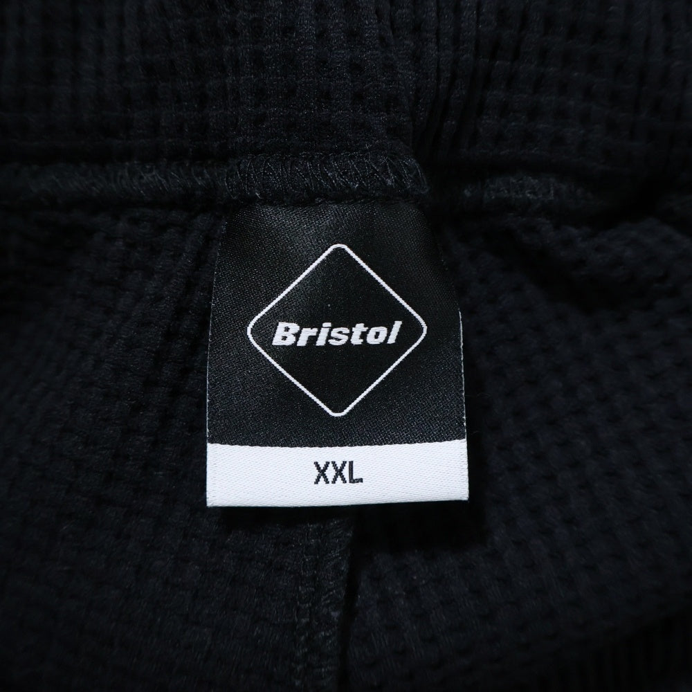 F.C.R.B./F.C.Real Bristol/FCRB(エフシーアールビー/エフシーレアルブリストル) 25AW TECH WAFFLE LOUNGE SHORTS テック ワッフル ラウンジ ショーツ ハーフパンツ ブラック FCRB-252078