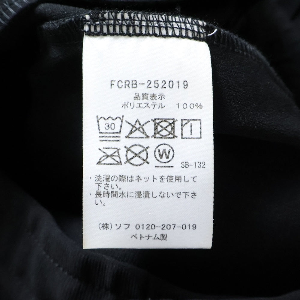 F.C.R.B./F.C.Real Bristol/FCRB(エフシーアールビー/エフシーレアルブリストル) 25AW PDK PANTS ピーディーケー イージートラックパンツ ジャージ ブラック FCRB-252019