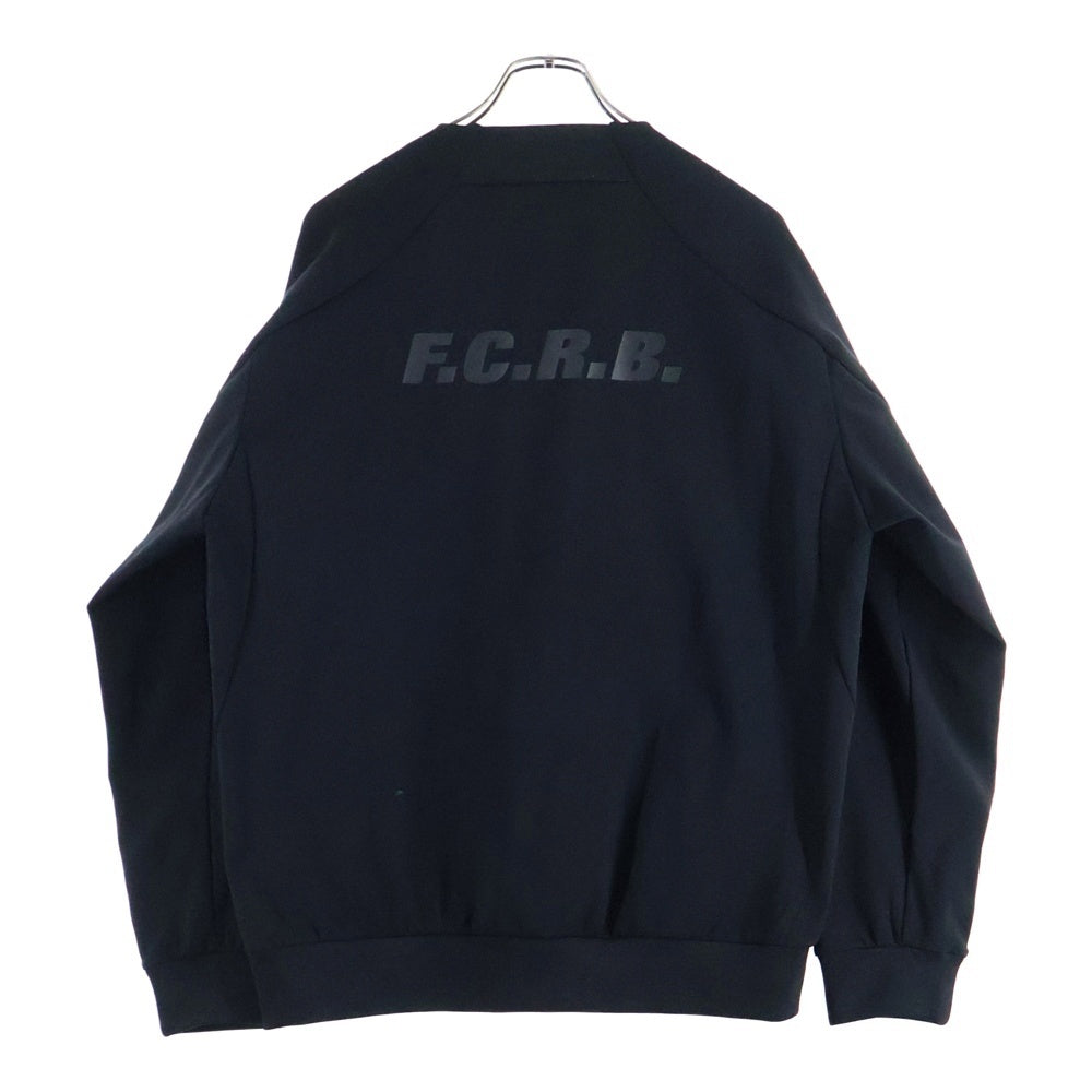 F.C.R.B./F.C.Real Bristol/FCRB(エフシーアールビー/エフシーレアルブリストル) 25SS PDK HALF ZIP TOP ピーディーケー ハーフ ジップ トップ カットソー ブラック FCRB-250032