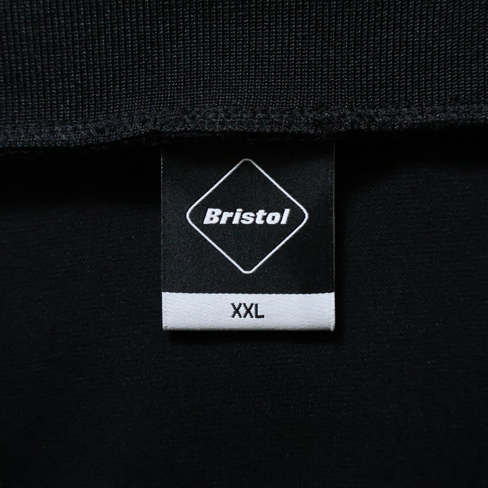 F.C.R.B./F.C.Real Bristol/FCRB(エフシーアールビー/エフシーレアルブリストル) 25SS PDK HALF ZIP TOP ピーディーケー ハーフ ジップ トップ カットソー ブラック FCRB-250032