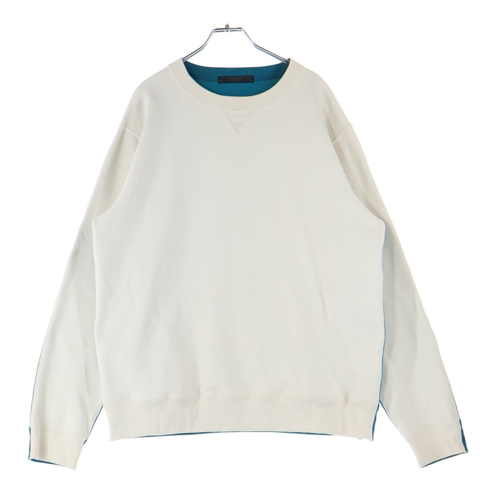 SOPHNET.(ソフネット) 23SS SWITCHING COLOR CREWNECK SWEAT 
