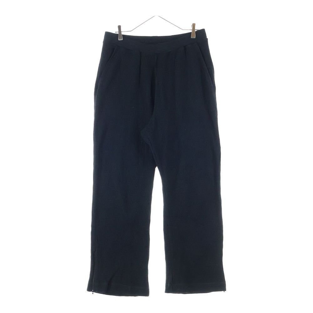 19SO(ナインティーエスオー) THERMAL TROUSERS サーマル トラウザーズ イージーワイドパンツ ブラック