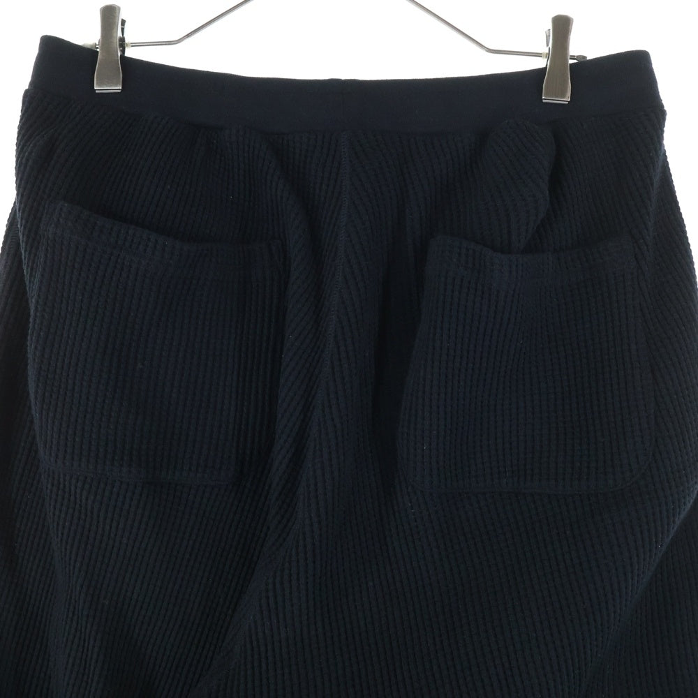 19SO(ナインティーエスオー) THERMAL TROUSERS サーマル トラウザーズ イージーワイドパンツ ブラック