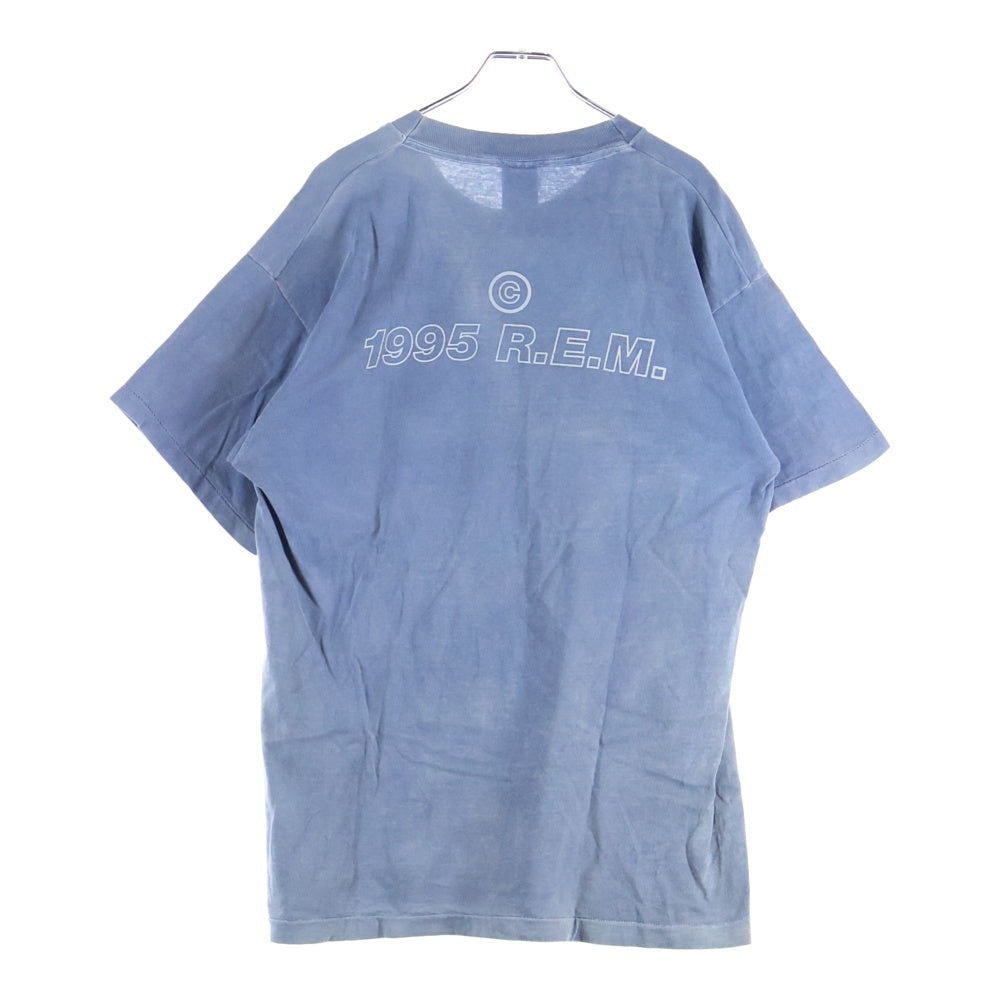 VINTAGE(ヴィンテージ) 90S VINTAGE R.E.M. アールイーエム ハテナプリント ヴィンテージTシャツ 半袖カットソー ブルー