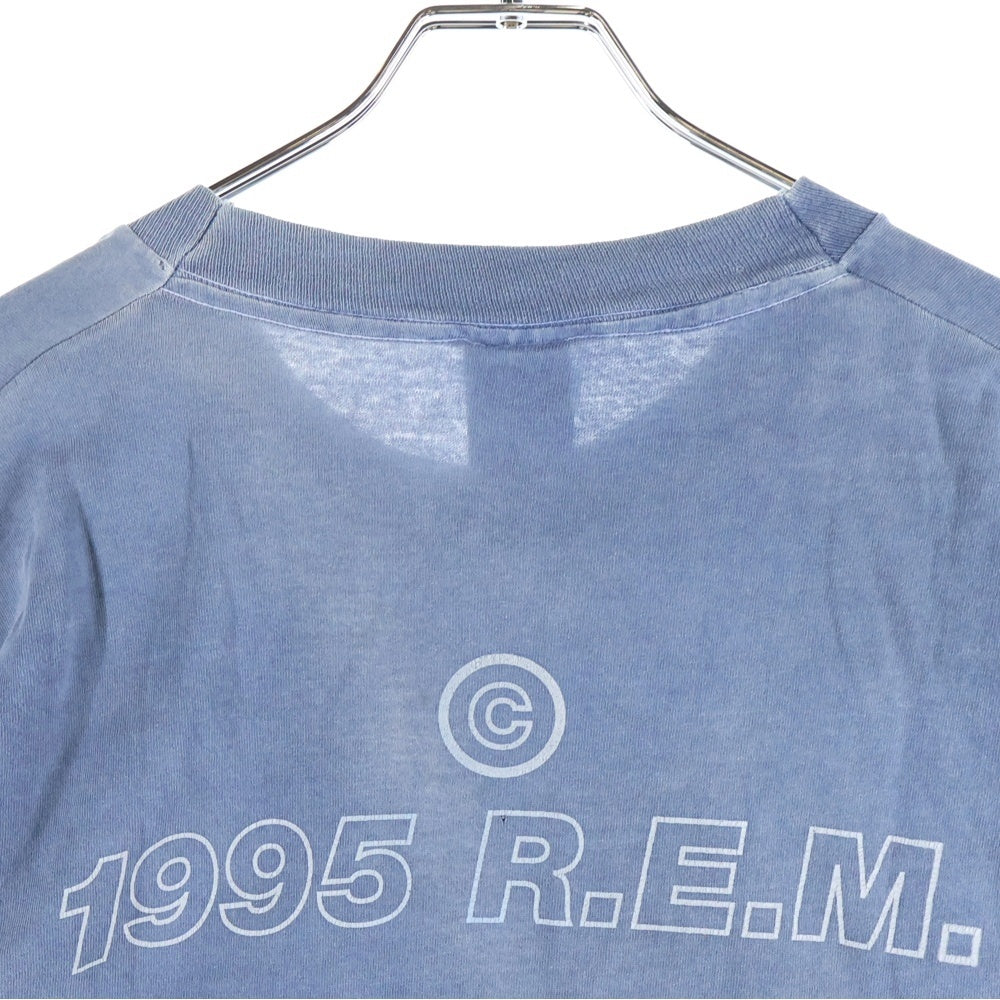 VINTAGE(ヴィンテージ) 90S VINTAGE R.E.M. アールイーエム ハテナプリント ヴィンテージTシャツ 半袖カットソー ブルー