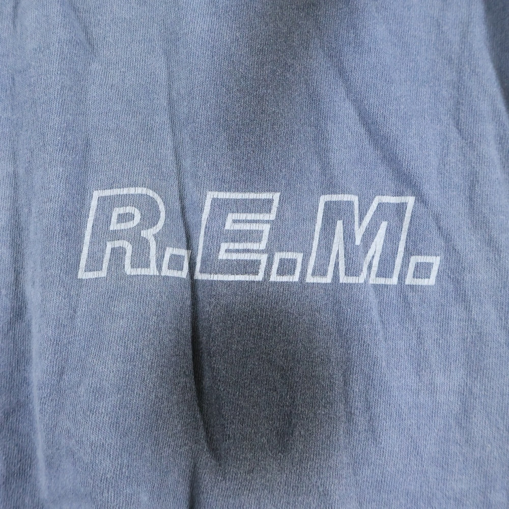 VINTAGE(ヴィンテージ) 90S VINTAGE R.E.M. アールイーエム ハテナプリント ヴィンテージTシャツ 半袖カットソー ブルー