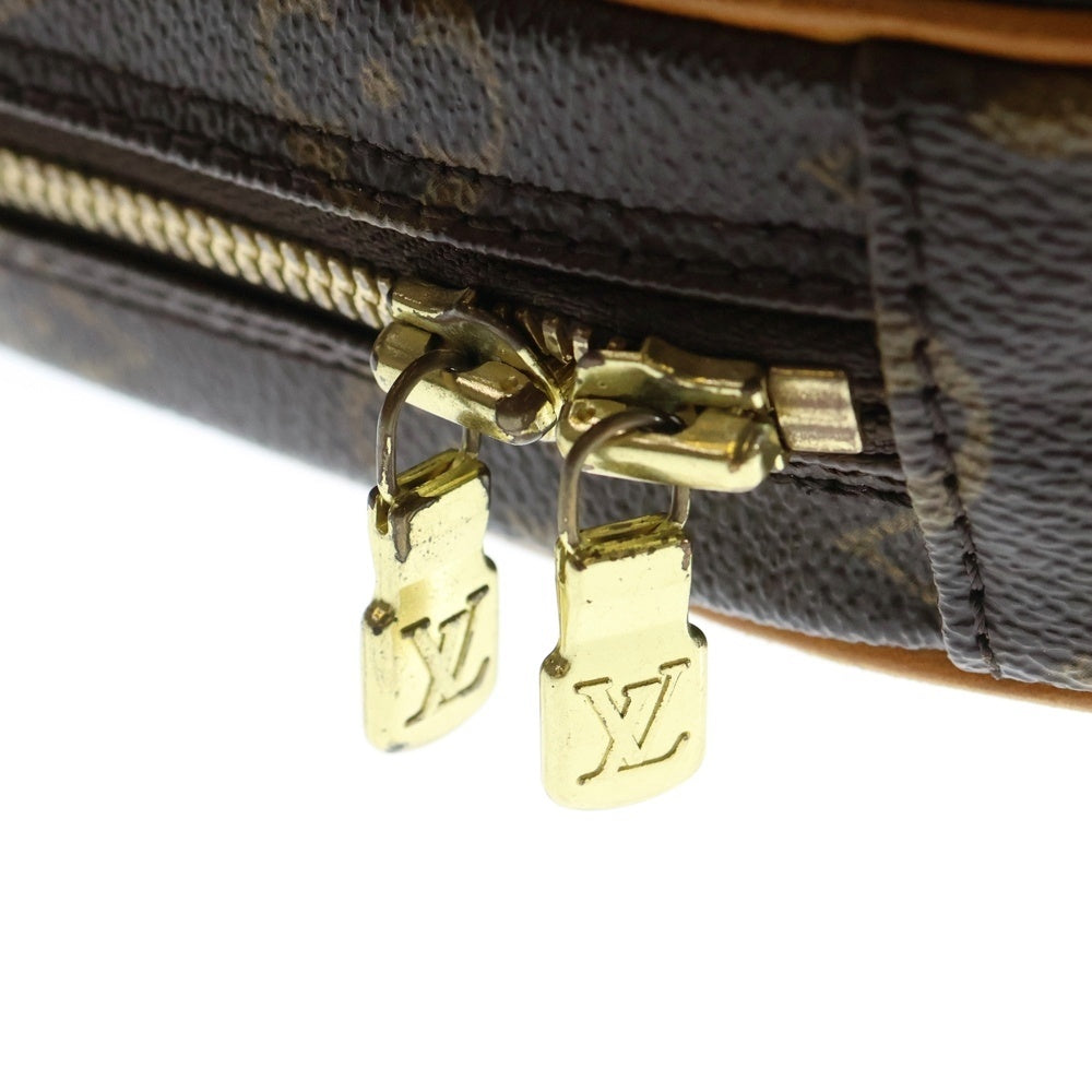 LOUIS VUITTON(ルイヴィトン) ポシェット ガンジュ モノグラム キャンバス クロスボディ ショルダーバッグ ブラウン M51870 CA0094