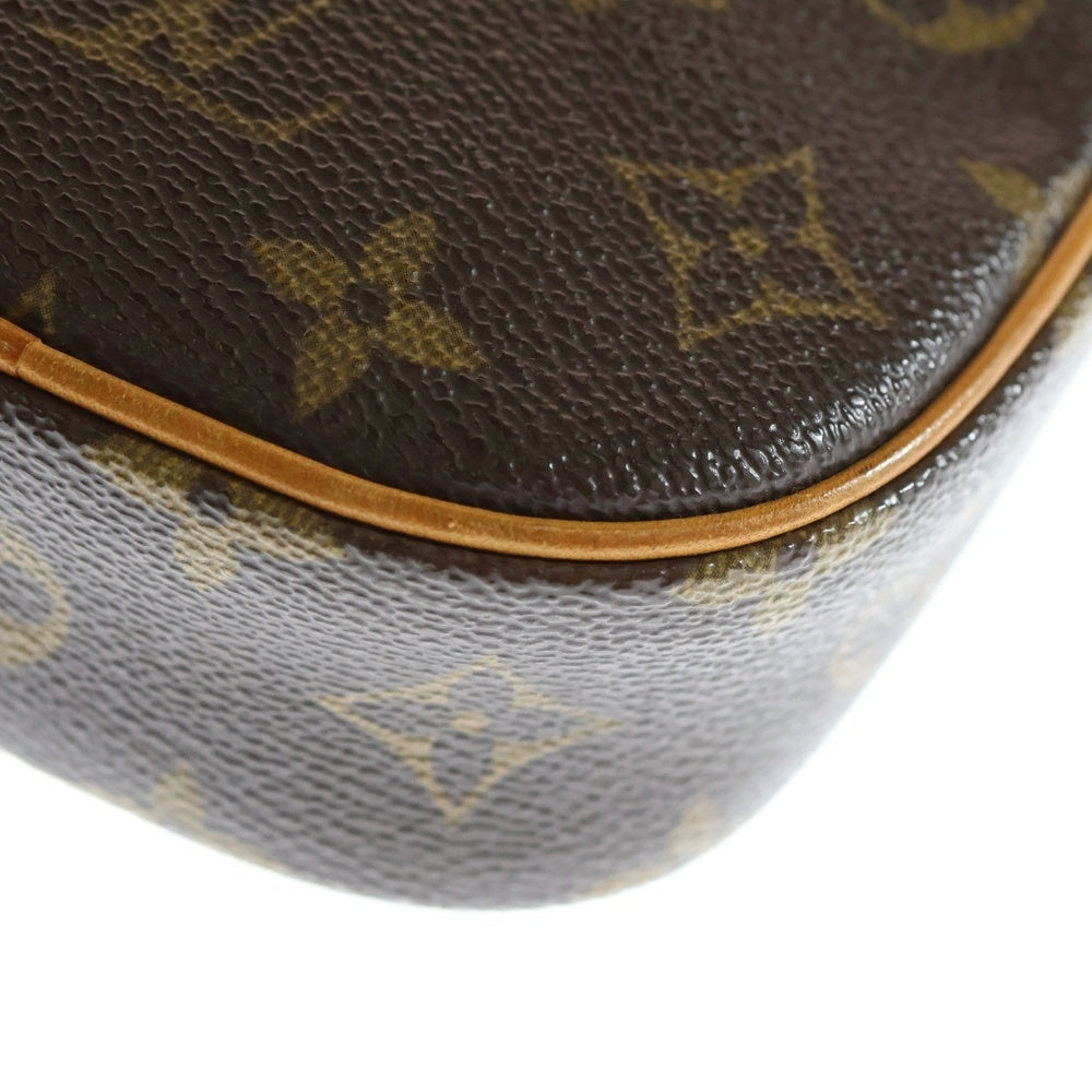 LOUIS VUITTON(ルイヴィトン) ポシェット ガンジュ モノグラム キャンバス クロスボディ ショルダーバッグ ブラウン M51870 CA0094