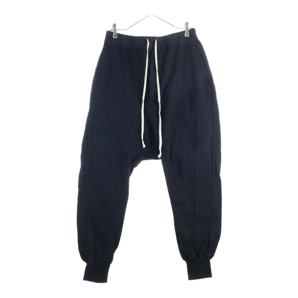 DRKSHDW(ダークシャドウ) 24AW PRISONER DRAWSTRING プリズナー ドローストリング スウェットパンツ ブラック DU02D2395-RIG